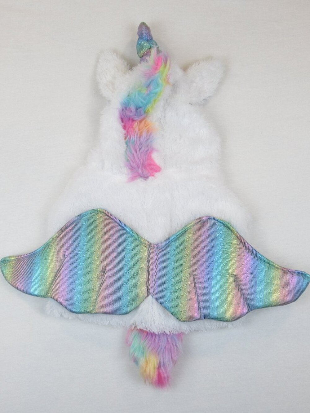 Halloween Pet Dog Unicorn Costume Size XL Apparel Unicorn Metallic Rainbow